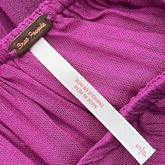 Free People embroidered boho dress S-M - Picture 7 of 9